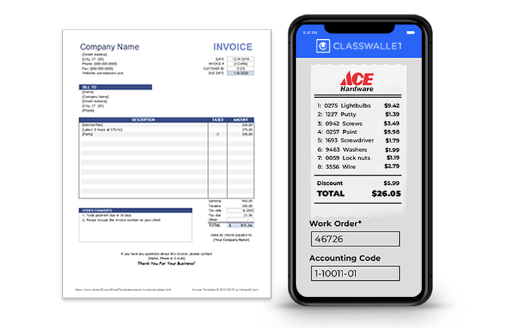 digitize-inv-phone Digitize & store invoices