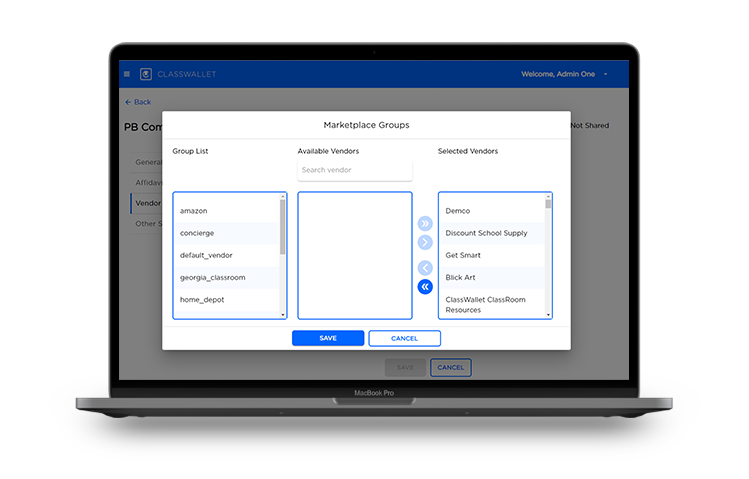 Create user spending rules with digital wallet