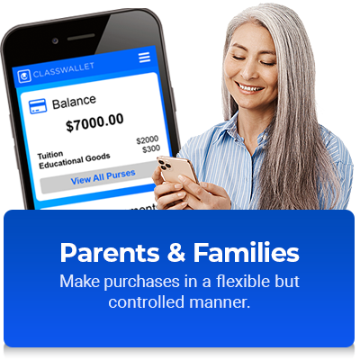 family-user-phone ClassWallet Family User